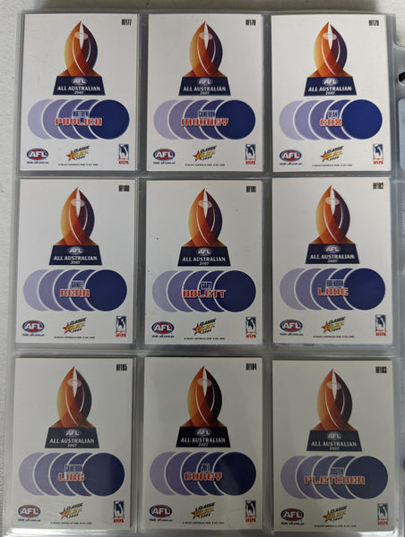 2008 AFL Select Classic Holographic Parallel Set inc All Australian