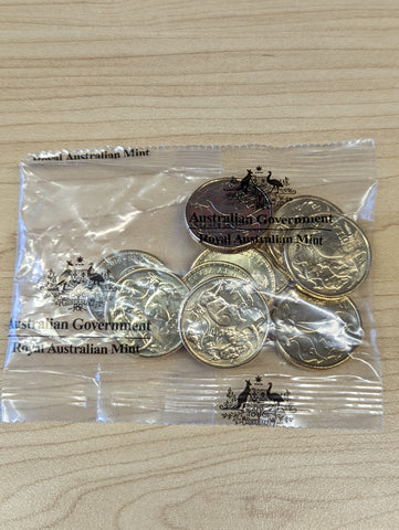 Australia 2016 Royal Australian Mint $1 Changeover Sealed Bag