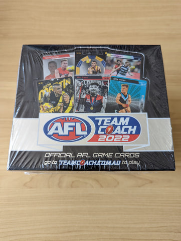 2022 AFL Teamcoach Sealed Box