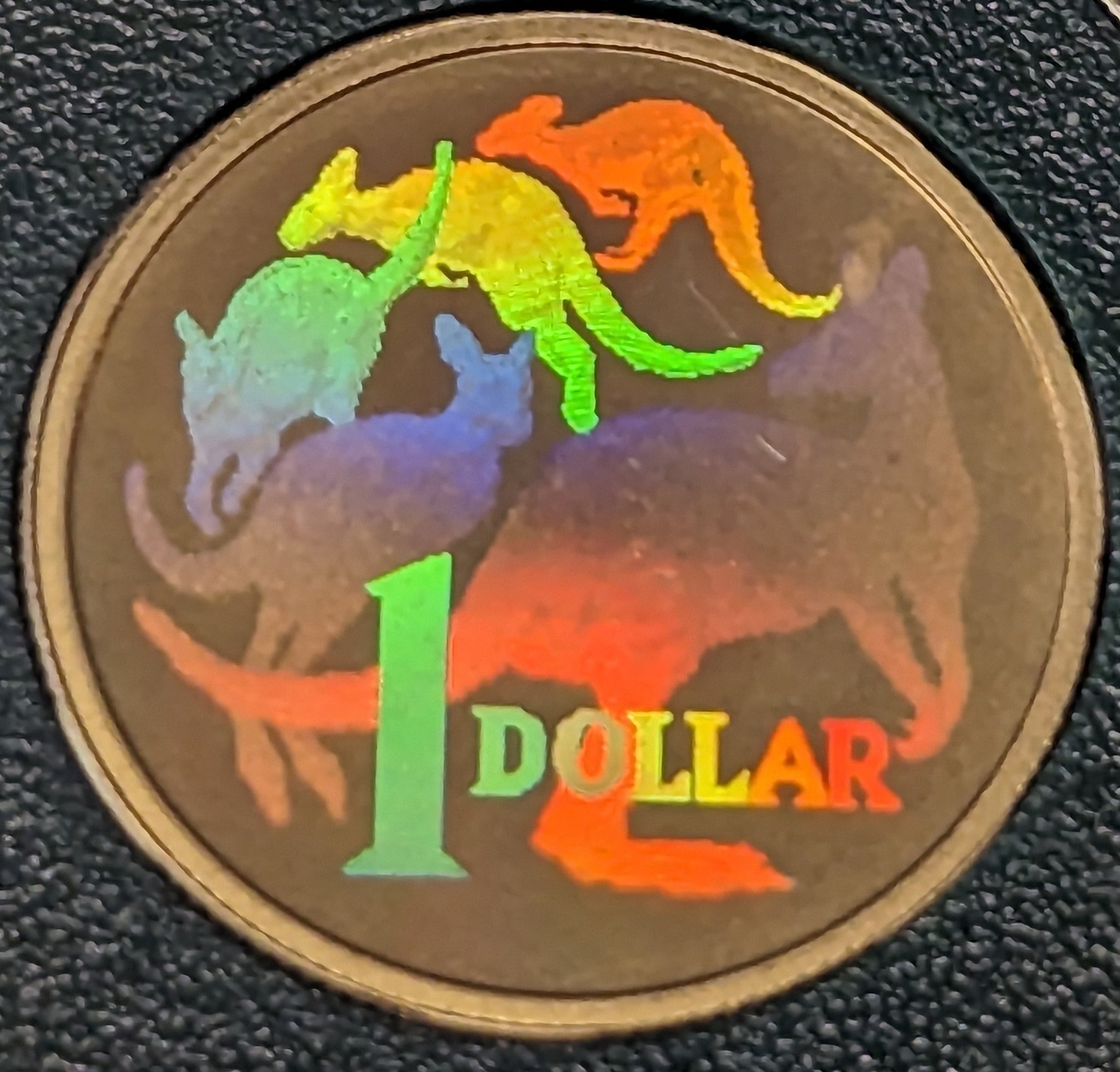 2004 Australia $1 One Dollar Hollographic Coin