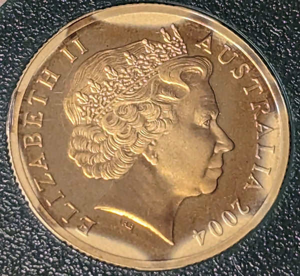 2004 Australia $1 One Dollar Hollographic Coin