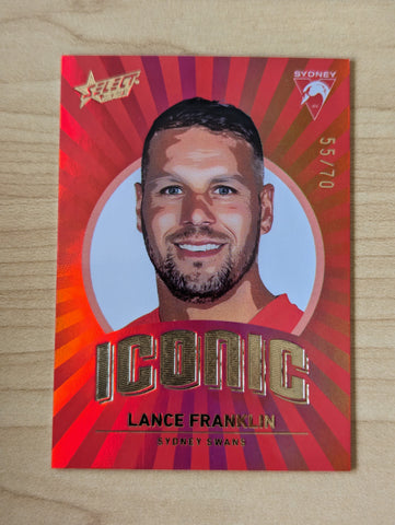2023 AFL Footy Stars Iconic Lance Franklin