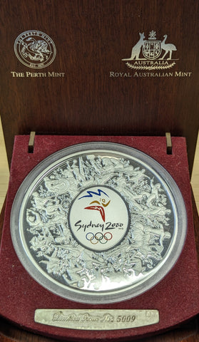 2000 Sydney Olympics 1kg Silver Coin