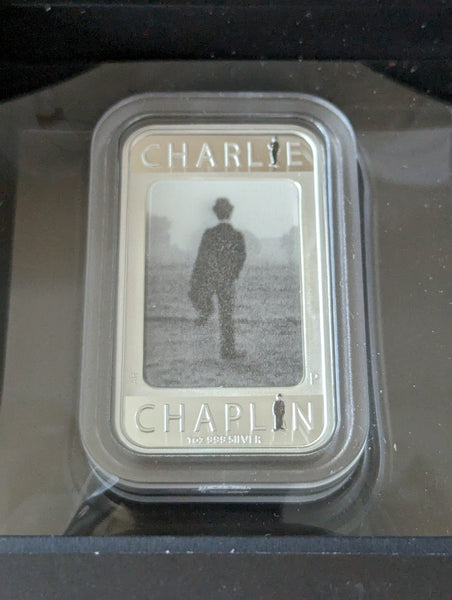 2014 Perth Mint Charlie Chaplin 100 Years of Laughter Silver Proof Coin