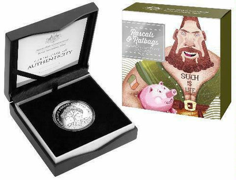 Australia 2018 Royal Australian Mint $1 Fine Silver Proof Coin Rascals & Ratbags