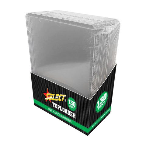 Select Australia 130pt Top Loader Sport Card Protectors 5 Packets of 10 (50 in total)