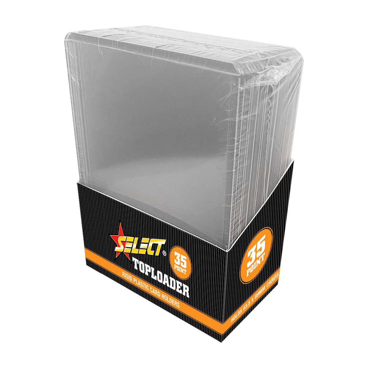 Select Australia 35pt Top Loader Sport Card Protector 4 Packets of 25 (100 in total)