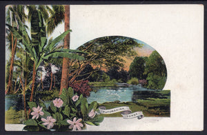 Tonga Toga 1d Stamp Tufumahina Postcard Mint