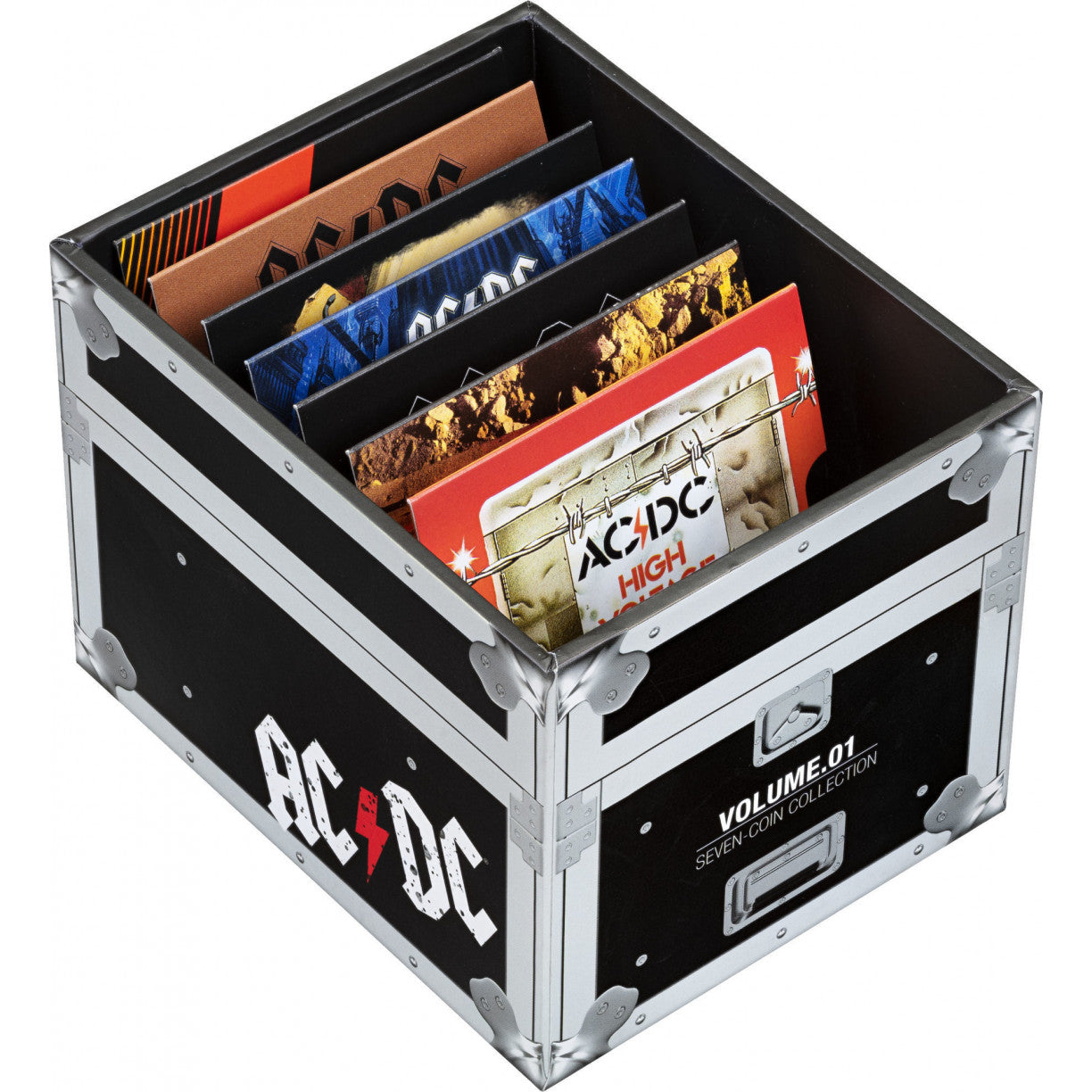 Australia 2020 - 2021 Royal Australian Mint AC/DC ACDC 20c Coloured Uncirculated Volume 1 Coins. Set of 7. Was $150. Special offer