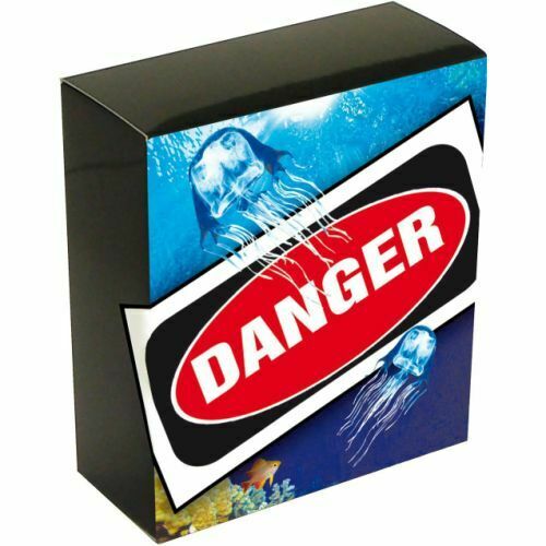Tuvalu 2011 $1 Deadly and Dangerous Australian Box Jellyfish 1oz 999 Silver Proof Coin Box Cert