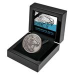 Niue 2019 $1 Tasmanian Devil 1oz 999 Silver Antiqued Coin Box Cert