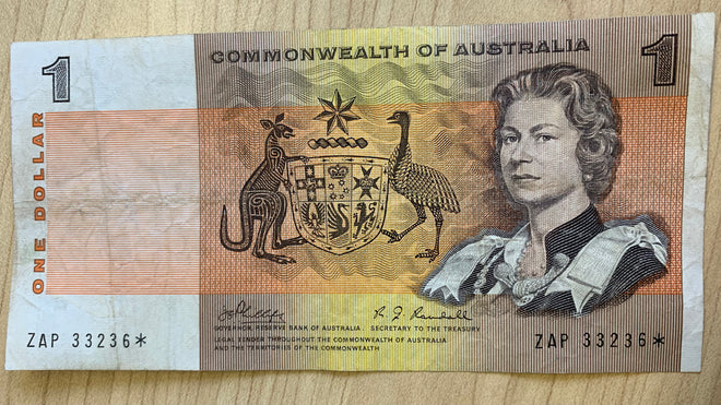 Banknotes &gt; Australia &gt; Decimal &gt; $1