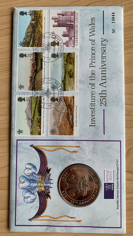 GB Great Britain 1994 Investiture of Prince of Wales Anniversary PNC