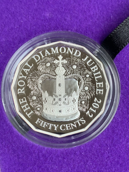 Australia 2012 Royal Australian Mint 2012 Diamond Jubilee .999 Silver Proof Coin