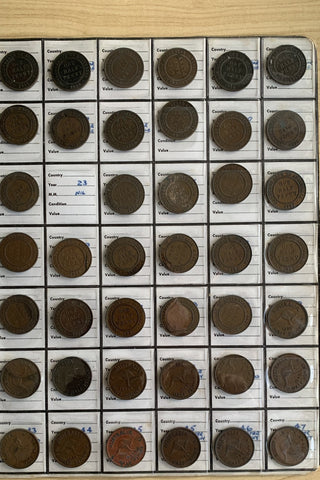 Australia Half Penny  ½d Halfpenny Set Excluding 1923