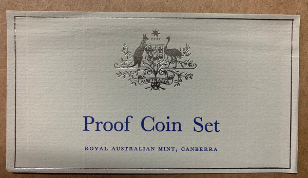 Australia 1974  Royal Australian Mint Proof Set Key Date Superb Condition