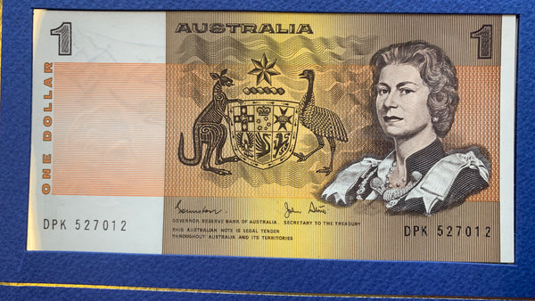 Australia 1991 25 Years of Decimal Currency  Coins & Banknotes Folder