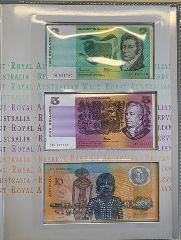 Australia 1988 Bicentennial Coin & Note Collection