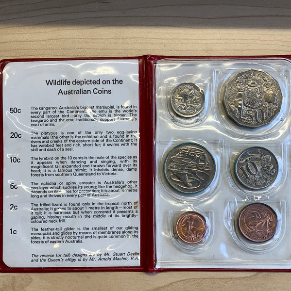 Australia 1976 Royal Australian Mint Uncirculated Coin Set