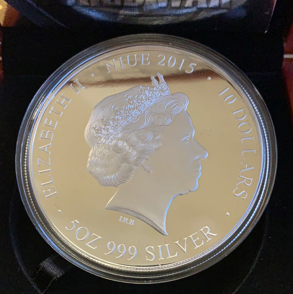 2015 First world War Series - Gallipoli 5oz 999 Silver Coin Box Cert