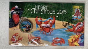 2015 $1  Australian Christmas PNC