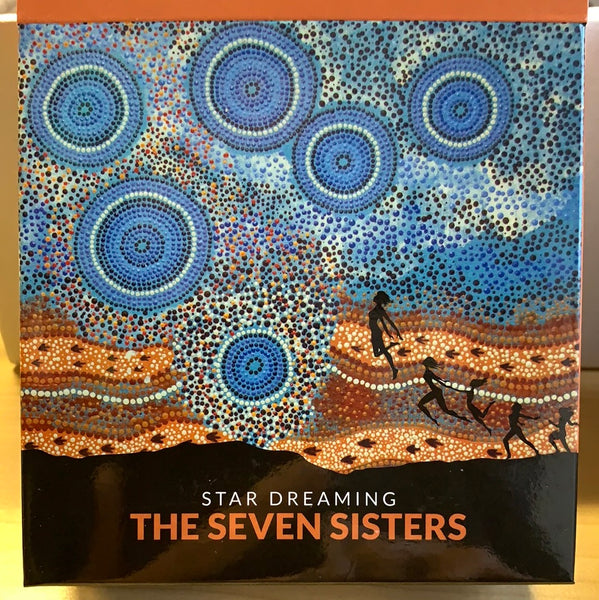 Australia 2020 Royal Australian Mint $1 Star Dreaming - The Seven Sisters  1/2oz 999 Royal Australian Mint Silver Proof Coin Box Cert