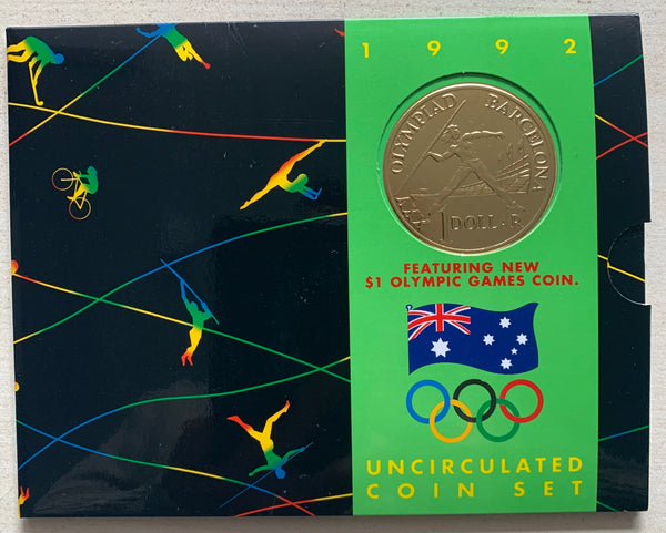 Australia 1992 Royal Australian Mint Uncirculated Coin Set. Superb Condition