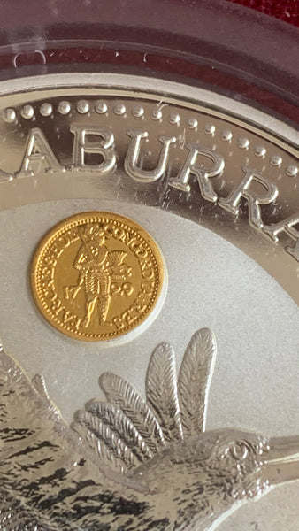 Australia 1996 Perth Mint  $2  Kookaburra Ducat Privy Mark 2oz .999 Silver Coin