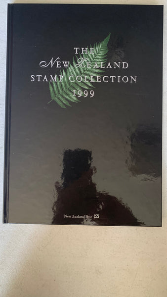New Zealand 1999 Post Office Year Book containing all the different simplified stamps issued that year