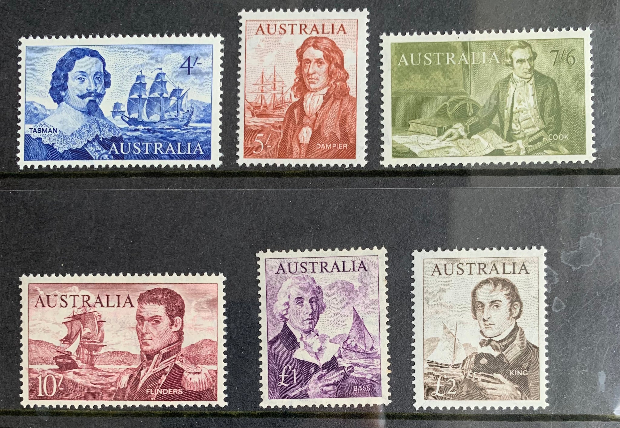 Australia 1963-65 Pre Decimal Navigators set of 6 SG355-60 – Shields ...