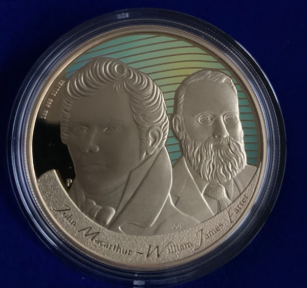 Australia 2006 Perth Mint $1 set of 5 Figures of Note 1oz .999 Proof Silver Coin