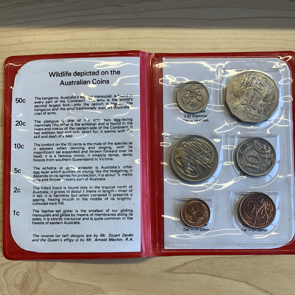 Australia 1975 Royal Australian Mint Uncirculated Coin Set