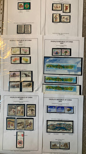 PRC China 2003 Sets and Miniature Sheets Unmounted Mint Collection.