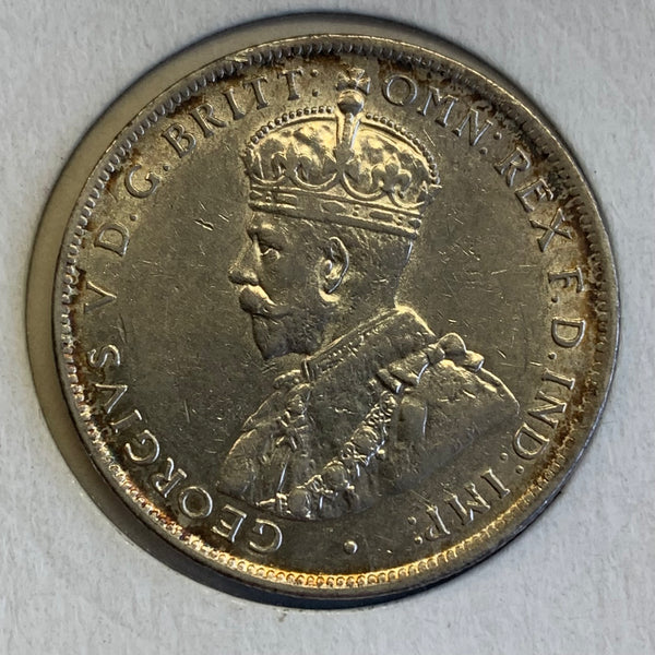 Australia 1918 2/- Florin VF Condition