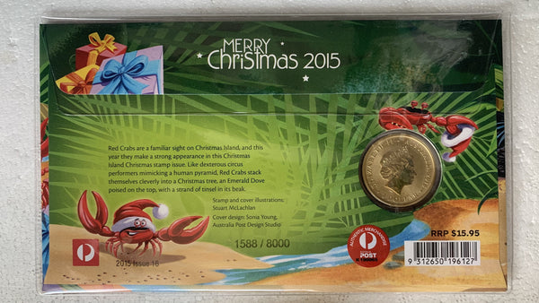 2015 $1  Australian Christmas PNC