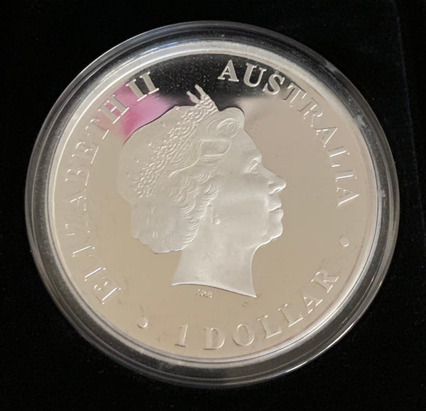 Australia Antarctic 2015 Perth Mint Australian Antarctic Territory Elephant Seal $1 1oz .999 Silver Proof Coin