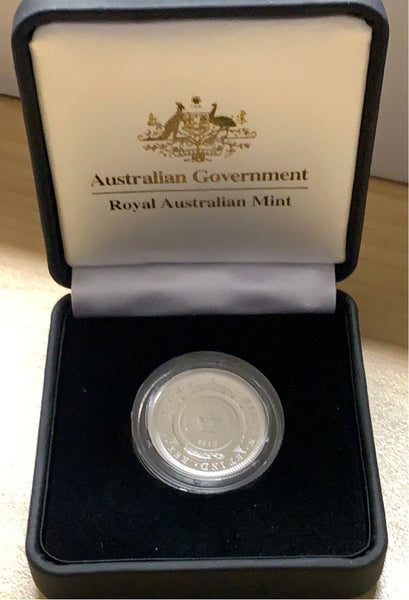 Australia 2013 Royal Australian Mint $1 One dollar BiCentenary of the Holey Dollar Silver Proof Coin Sydney Coin Fair Issue