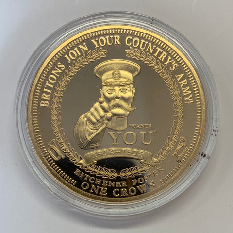 2014 The 1st World War Centenary Golden Crown Collection..Kitchener Poster