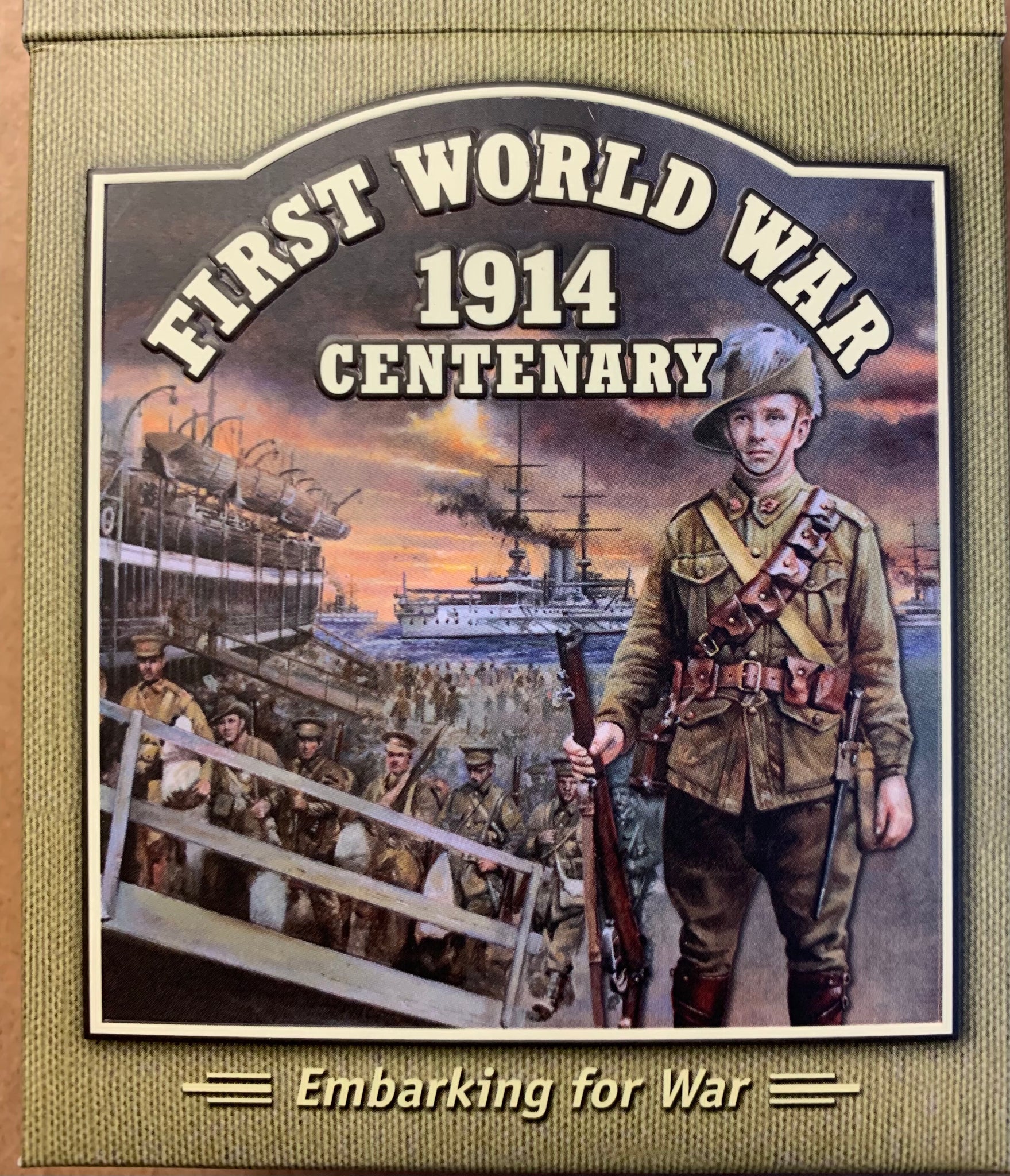 Solomon Islands 2014 First World War series 1oz .925 Silver Coin Box Cert