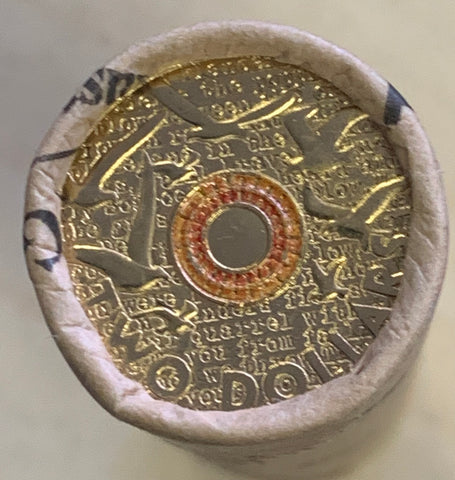 Australia 2015 Royal Australian Mint $2 Coloured Remembrance coin RAM Roll