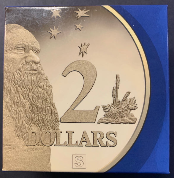 2018 ANDA Australia 30 years of the $2 Proof Coin  with "S" Privy Mark
