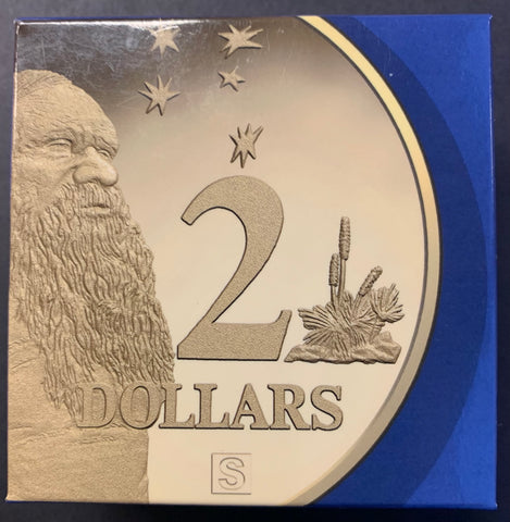 2018 ANDA Australia 30 years of the $2 Proof Coin  with "S" Privy Mark