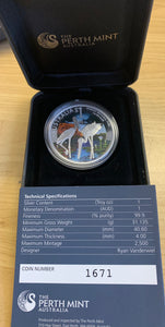 Australia 2013 Perth Mint $1 World Heritage Sites "Kakadu" 1oz .999 Silver Proof Coin