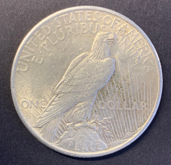 USA 1925 $1 Peace Silver Dollar