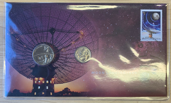 Australia 2019 Moon Landing PNC with $1 coin