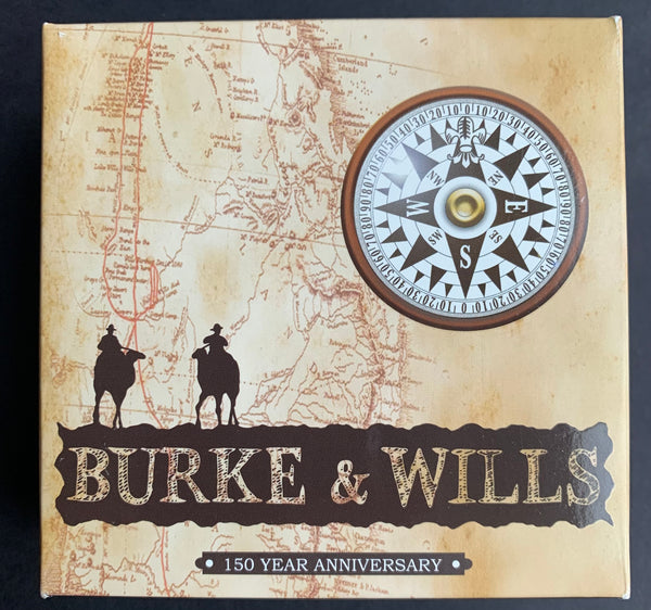 Australia 2010 Australian $1 Perth Mint .999 Silver Proof 150 Years Of Burke & Wills