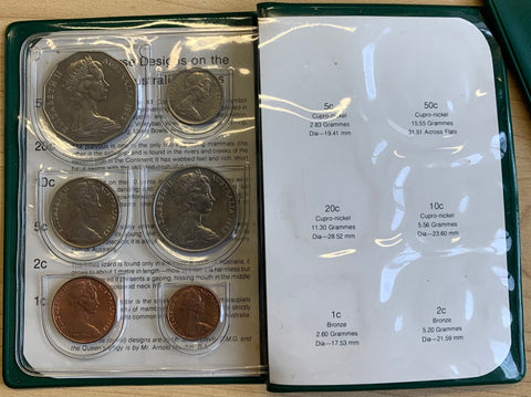 Australia 1982 Royal Australian Mint  Commonwealth Games Uncirculated Coin Set