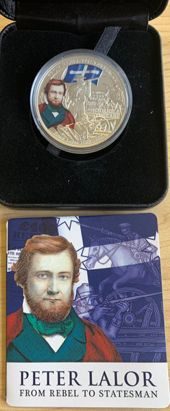 Niue 2014 $1 Peter Lalor .925 Silver Proof Coin