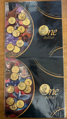 Australia Commemorative $1 Uncirculated Coins type Set of 18 coins 1984 to 20112