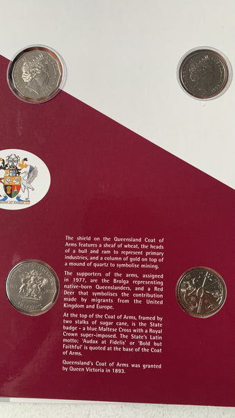 Australia 2001 Centenary of Federation Set of 9 States & Territories 20c & 50c Uncirculated Collection